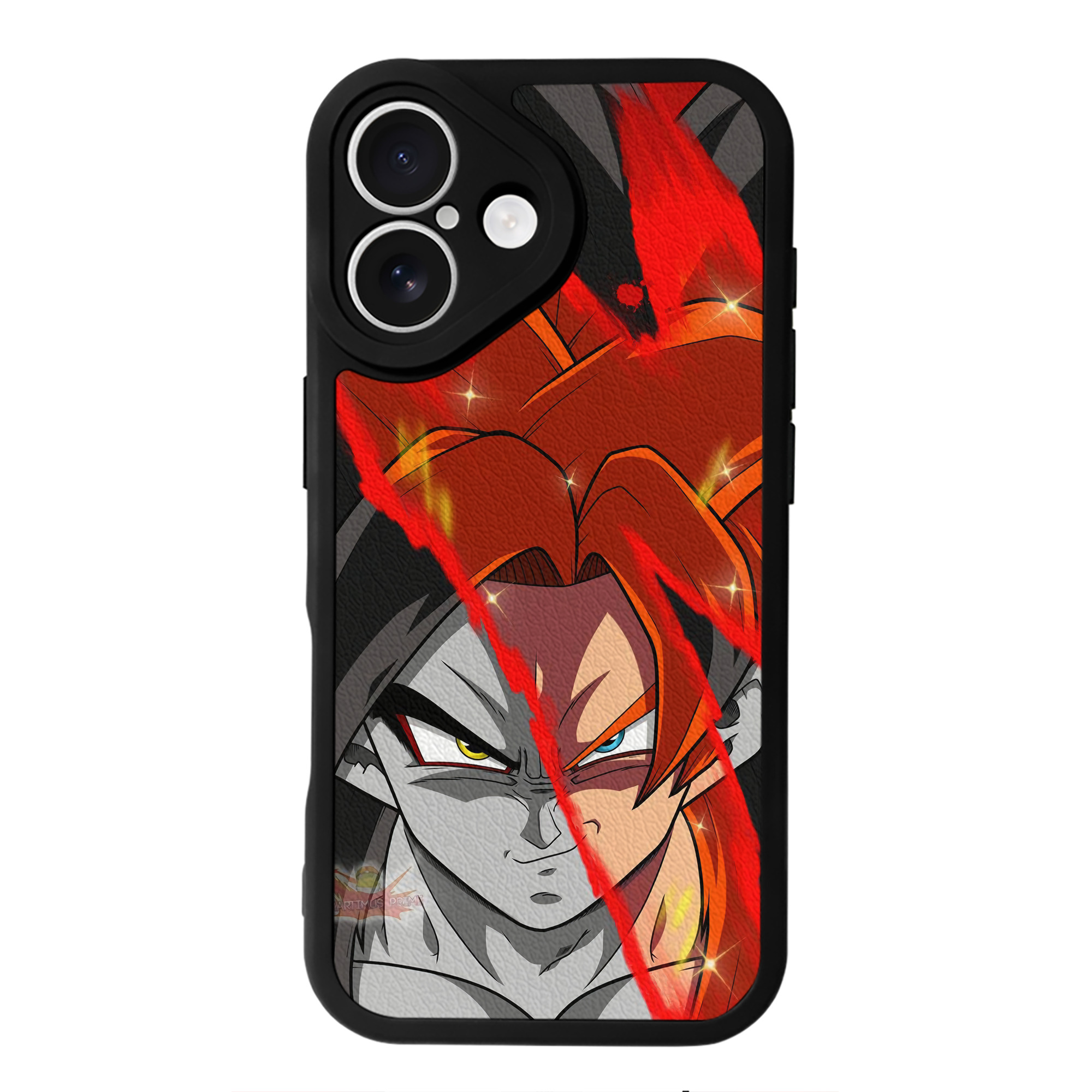 （画像用） ドラゴンボール DRAGON BALL 【iPhone 16シリーズ対応】シリコンスマホケース（レザー調） 材質：シリコン